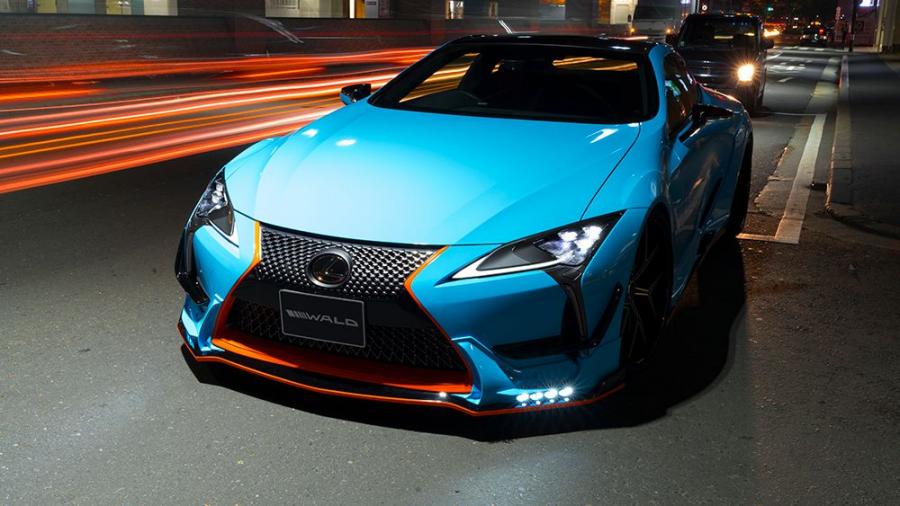  Lexus LC500 Semi-Gulf by Wald 2018 года  (фото 13 из 15)